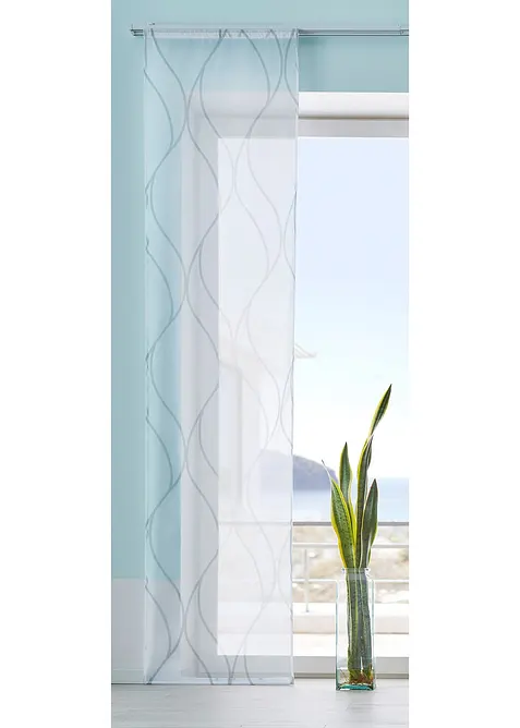 Paneelgordijn met gerecycled polyester (1 stuk), bonprix