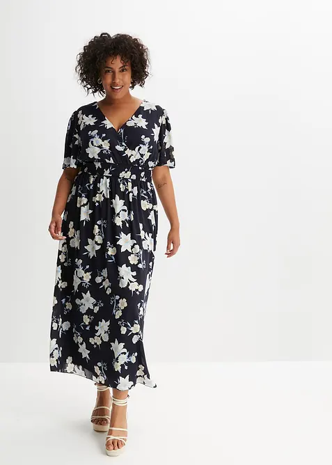 Maxi jurk met bloemenprint, bonprix