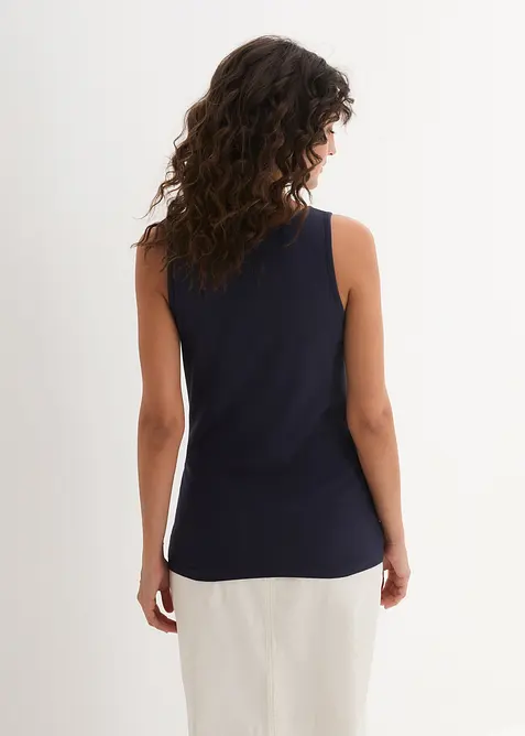 Stretch tanktop (set van 2), bonprix