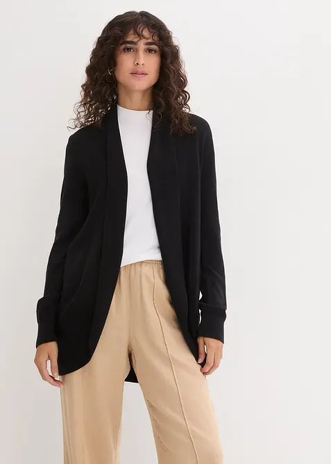 Fijn gebreid vest, bonprix