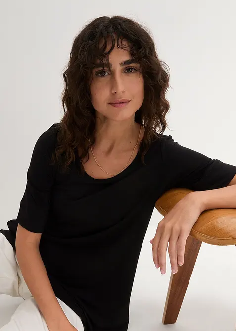 Longshirt van zachte viscose, bonprix