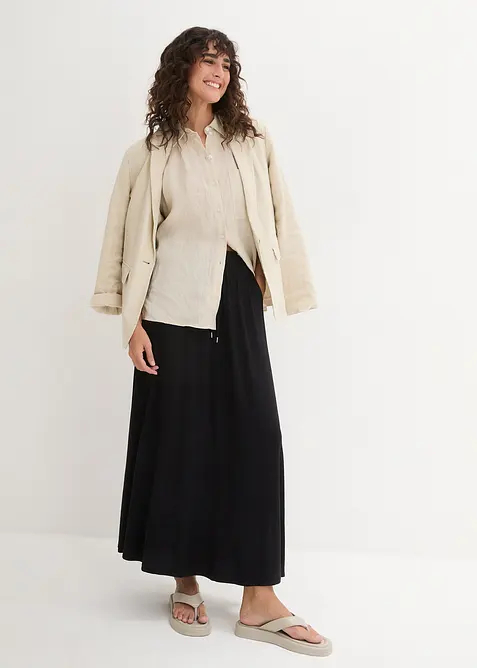 Jersey rok van een viscose-mix, bonprix