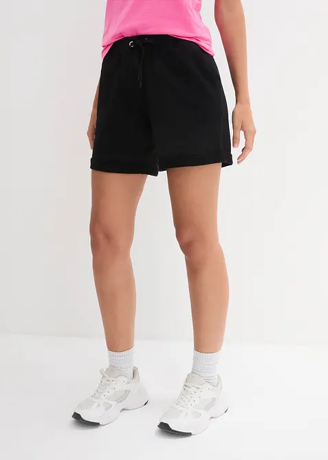 Sweat short van puur katoen, bonprix