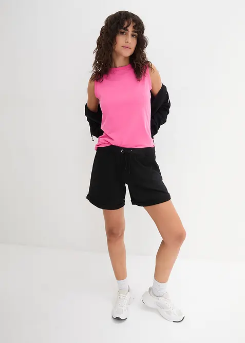 Sweat short van puur katoen, bonprix