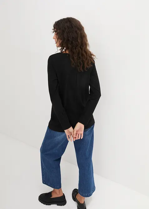 Luchtige longsleeve, bonprix