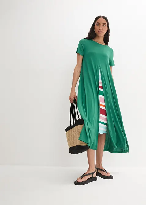 Jersey jurk van een zachte viscosemix, bonprix