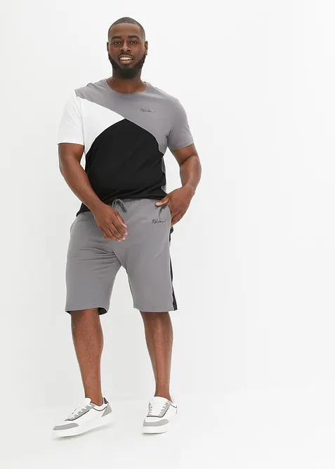 T-shirt en sweat bermuda (2-dlg. set), bonprix