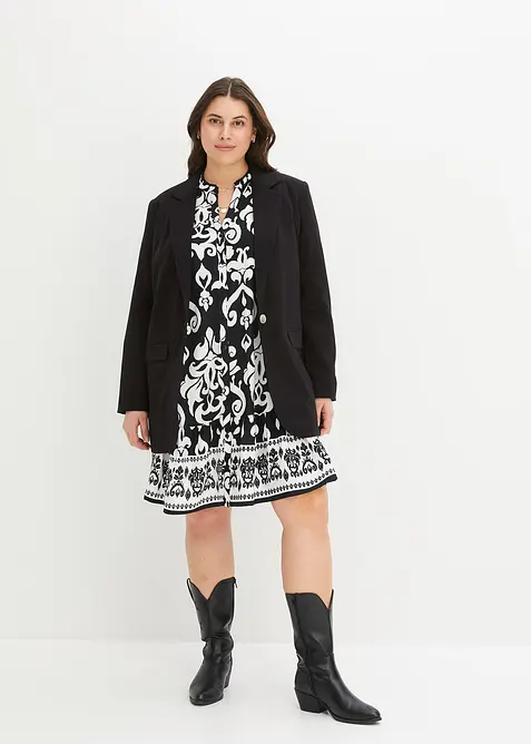 Tuniekjurk van vloeiende viscose, bonprix