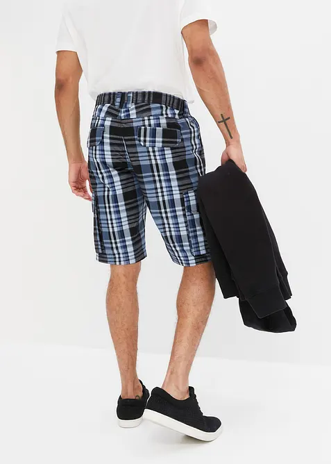 Cargo bermuda met comfortabele band, regular fit, bonprix