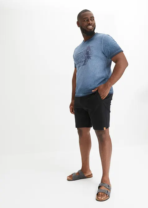 T-shirt in washed out look van biologisch katoen, bonprix