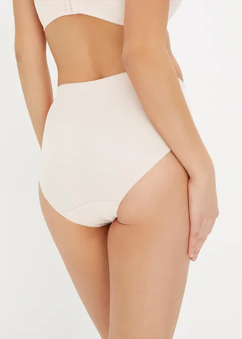 Corrigerende slip met borduursel (set van 2), bonprix