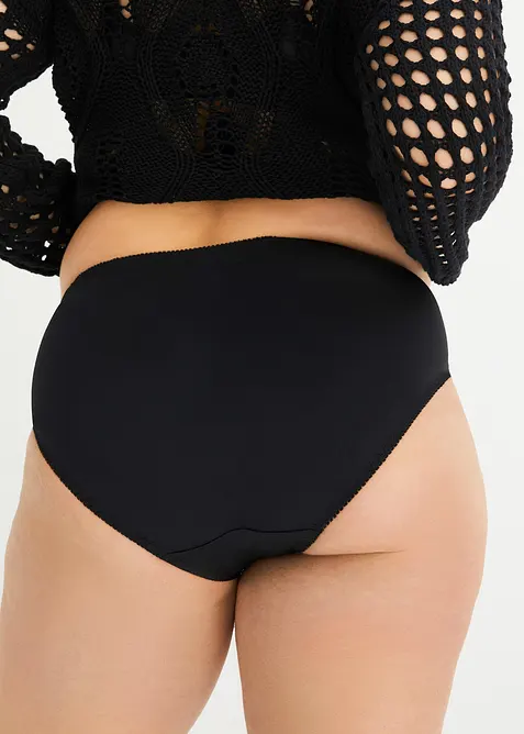 Corrigerende slip met borduursel (set van 2), bonprix