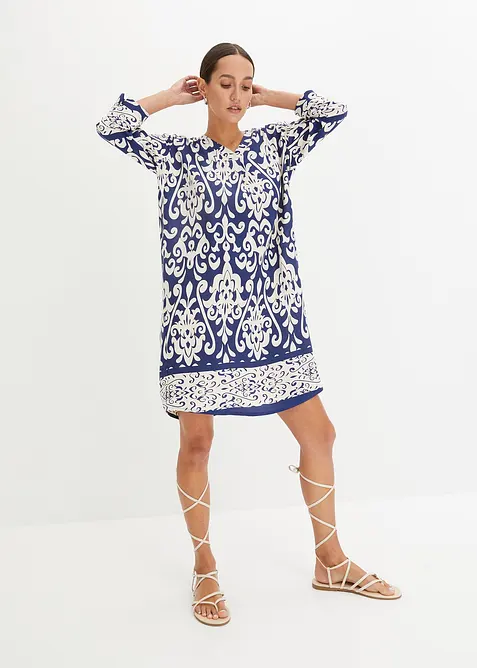 Tuniekjurk van vloeiende viscose, bonprix