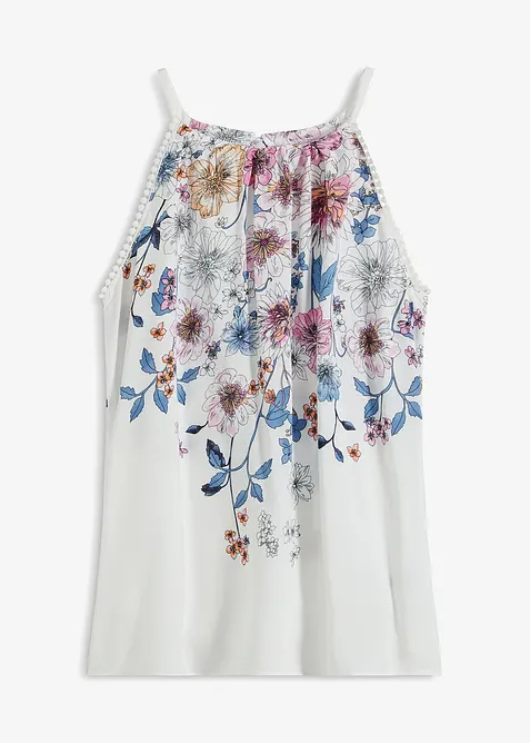 Blousetop van vloeiende viscose, bonprix