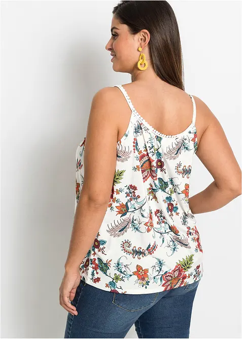 Top met spaghettibandjes, bonprix