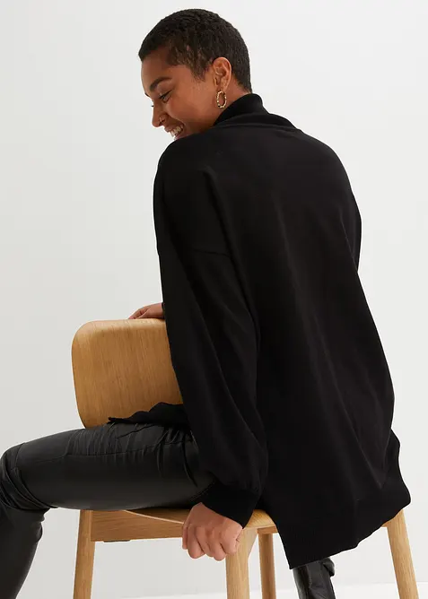 Lange coltrui van een viscosemix, bonprix