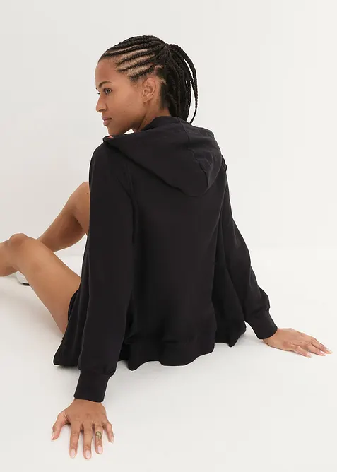 Sweatvest met capuchon, bonprix