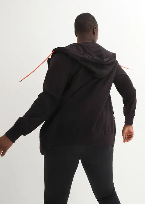 Sweatvest met capuchon, bonprix