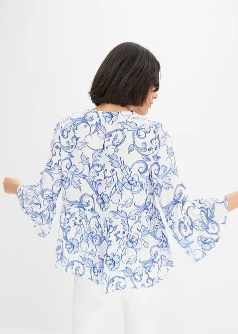 Tuniekblouse van soepele viscose, bonprix