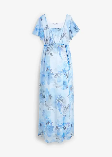 Maxi zwangerschapsjurk van zacht mesh, bonprix