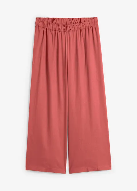 Vijde culotte van viscose, bonprix