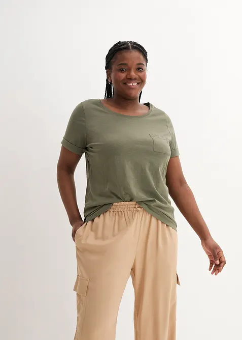 T-shirt van biologisch katoen, bonprix