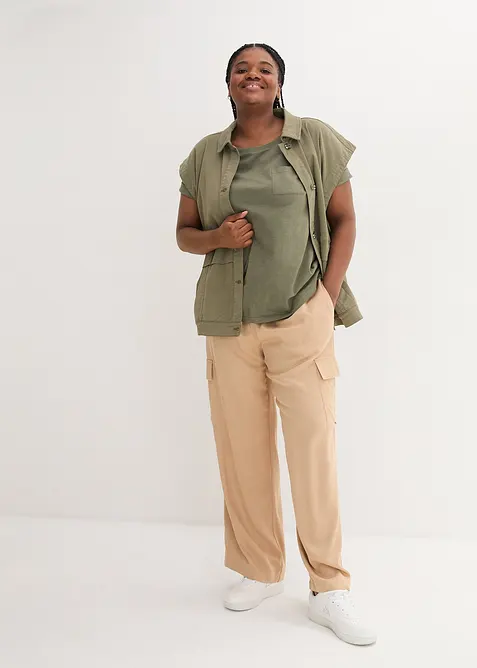 T-shirt van biologisch katoen, bonprix