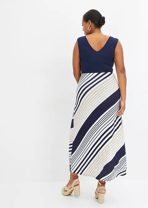 Maxi jurk van een zachte viscosemix, bonprix