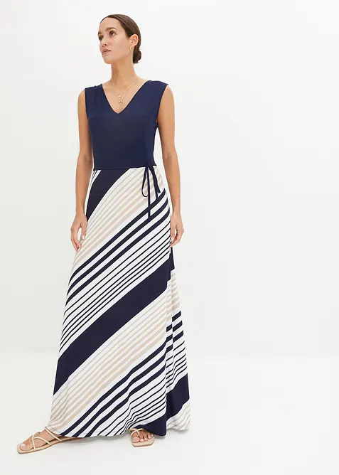 Maxi jurk van een zachte viscosemix, bonprix