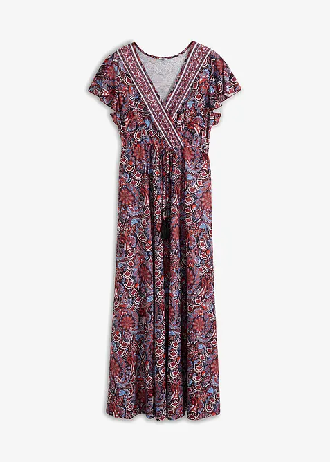 Gedessineerde maxi jurk, bonprix