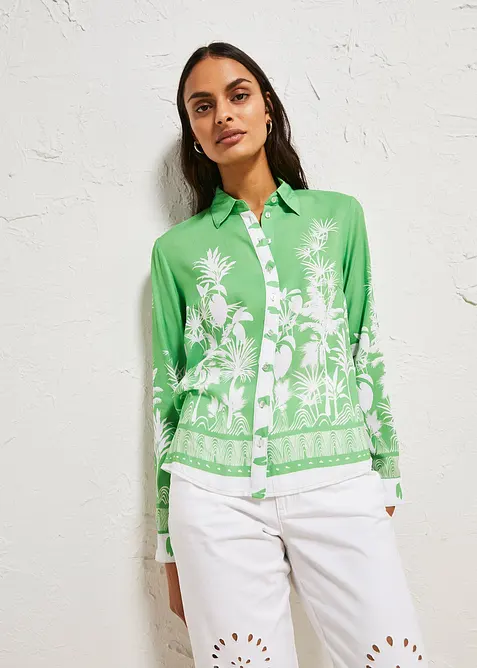 Blouse van soepele viscose, bonprix