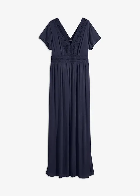 Maxi jurk van soepele viscose, bonprix