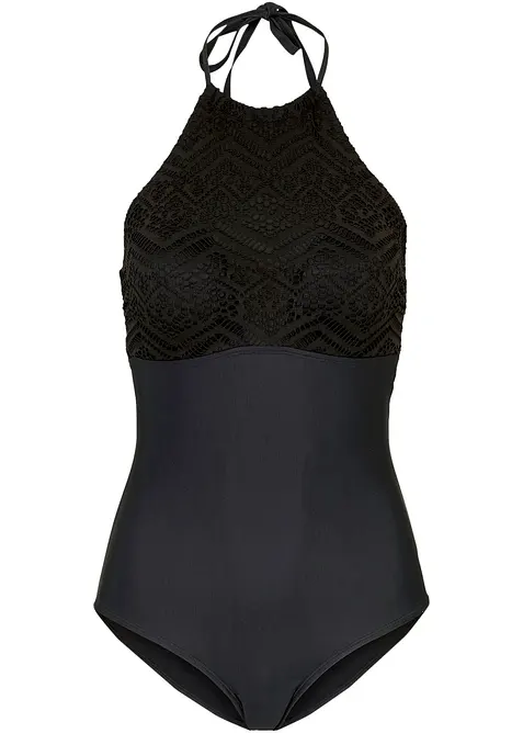 Corrigerend badpak met kant, medium corrigerend, bonprix