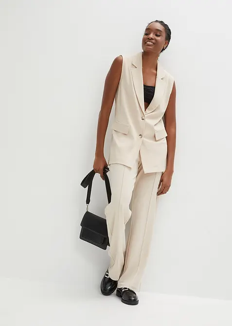 Instapbroek van stevige interlock, bonprix