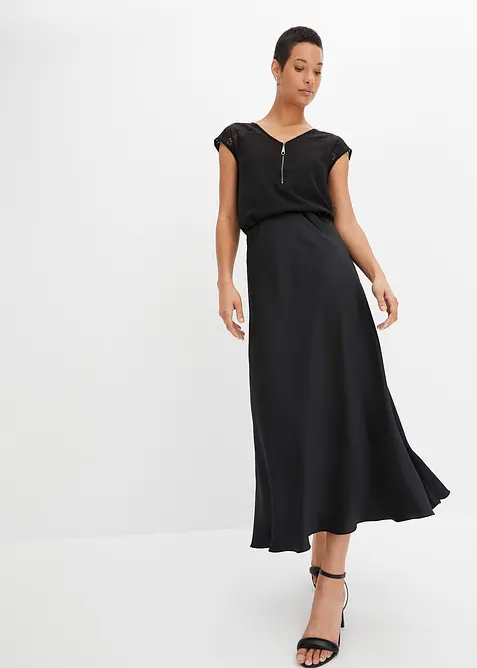 Shirt met kant, bonprix