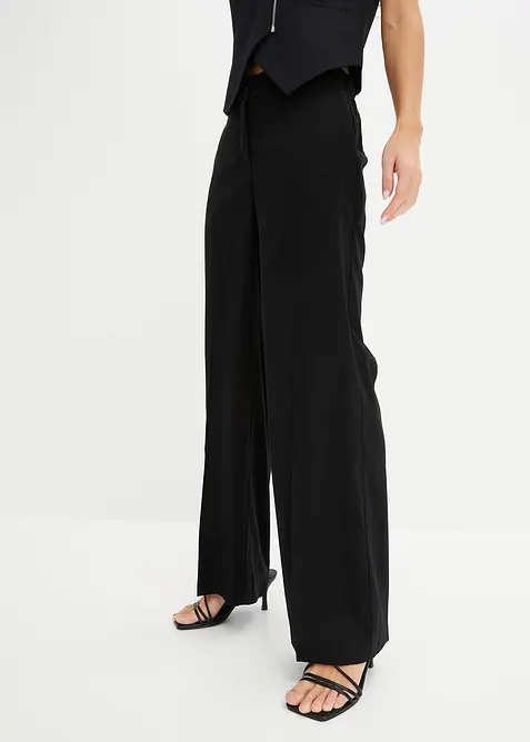 Lichte Marlene Dietrich broek met viscose, bonprix