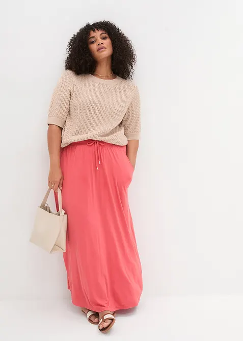 Jersey rok van een viscose-mix, bonprix