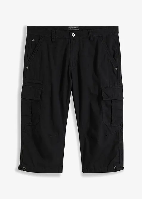 Lange cargo bermuda van katoen, regular fit, bonprix