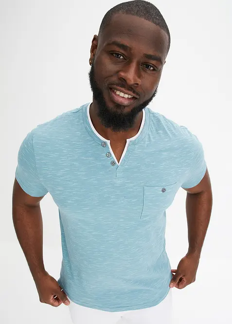 2-in-1 shirt, korte mouw, bonprix