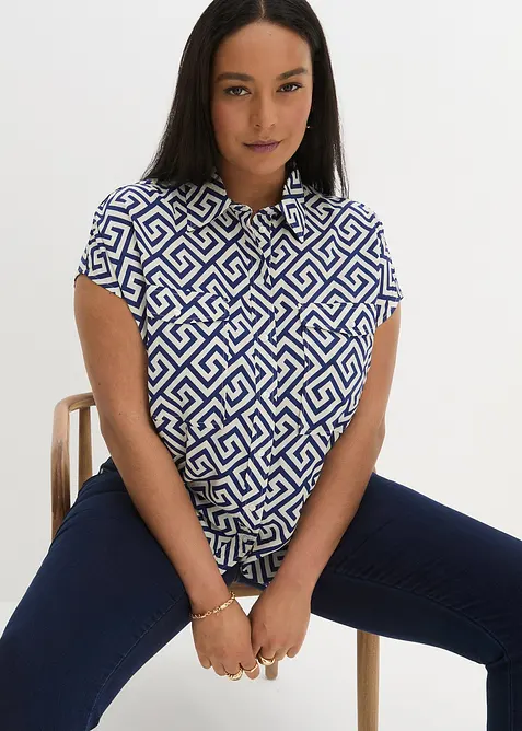 Blouse van soepele viscose, bonprix