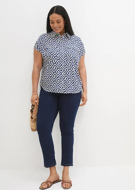 Blouse van soepele viscose, bonprix