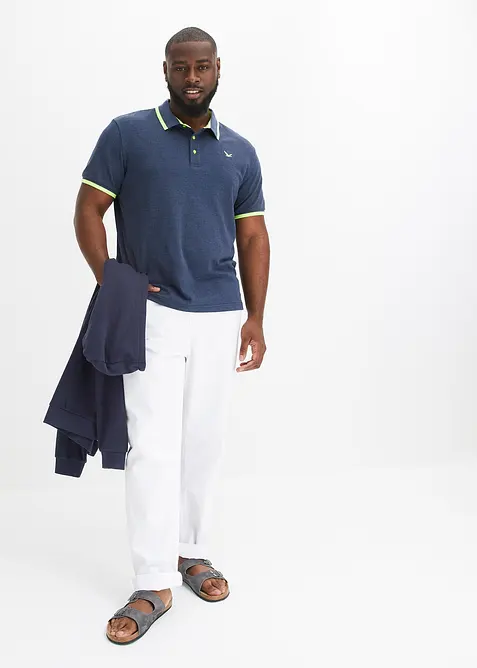 Piqué poloshirt met biologisch katoen, bonprix