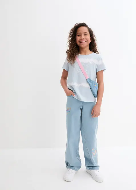 High-low shirt van puur katoen, bonprix