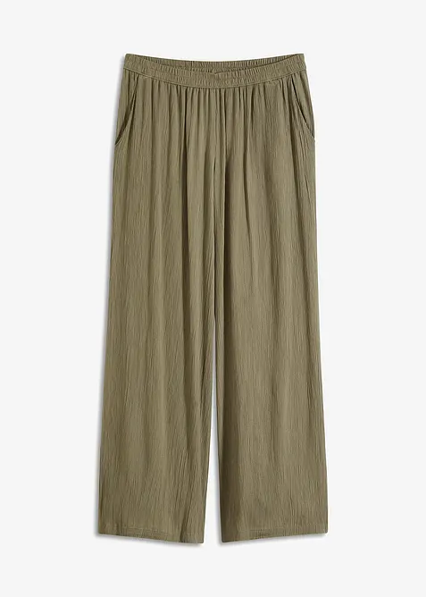 Palazzo broek van viscose, bonprix