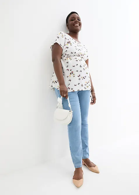 Lichte zwangerschapsblouse van viscose, bonprix