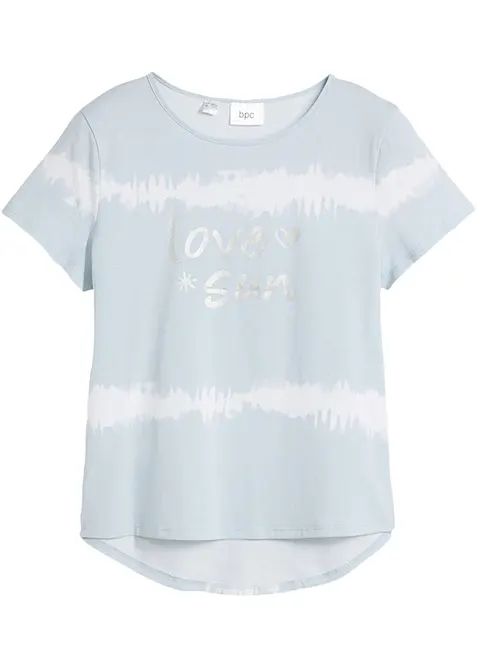 High-low shirt van puur katoen, bonprix