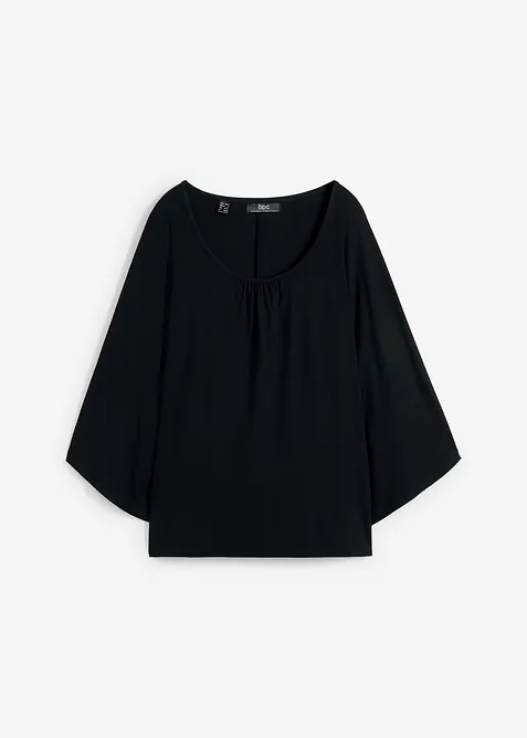 Shirt van viscose met vleermuismouwen, bonprix