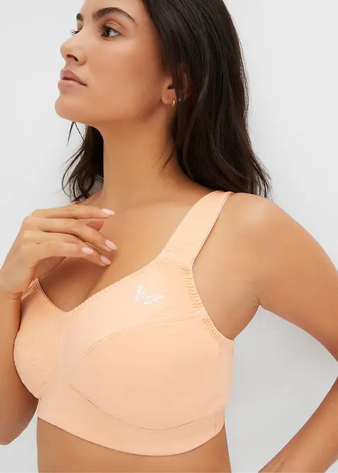 Bh zonder beugels met biologisch katoen (set van 2), bonprix