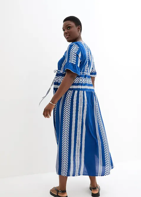 2-in-1 zwangerschapsjurk/voedingsjurk van soepele viscose, bonprix