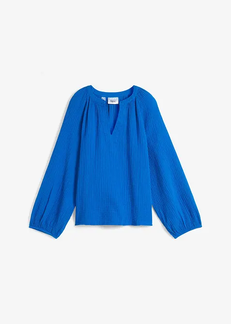 Oversized blouse van mousseline, bonprix